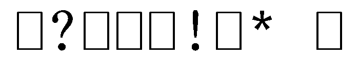 BLOfficeTimesTRIAL BookMono Instance Font OTHER CHARS