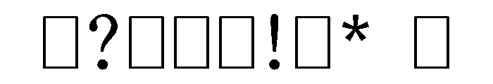 BLOfficeTimesTRIAL BookSemi Mono Instance Font OTHER CHARS