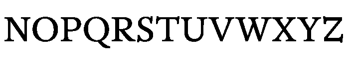 BLOfficeTimesTRIAL Medium Instance Font UPPERCASE