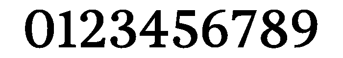 BLOfficeTimesTRIAL Semibold Instance Font OTHER CHARS