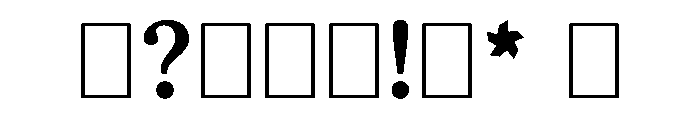 BLOfficeTimesTRIAL Semibold Instance Font OTHER CHARS