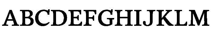 BLOfficeTimesTRIAL Semibold Instance Font UPPERCASE