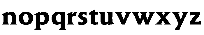 BLOrchid Bold Font LOWERCASE