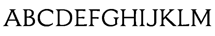 BLOrchid Book Font UPPERCASE