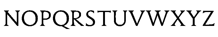 BLOrchid Book Font UPPERCASE