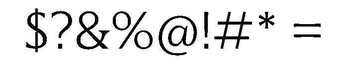 BLOrchid Light Font OTHER CHARS