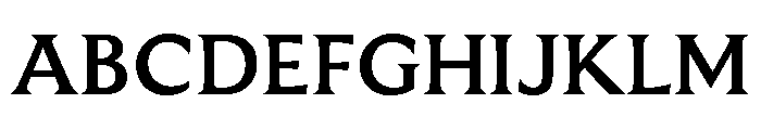 BLOrchid Medium 66dab785 Font UPPERCASE