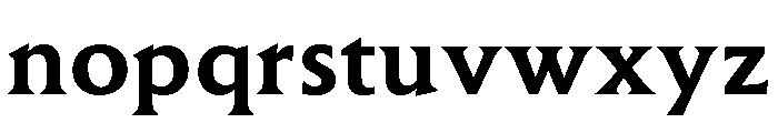 BLOrchid SemiBold 695f5311 Font LOWERCASE