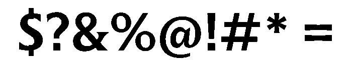 BLOrchid SemiBold Font OTHER CHARS