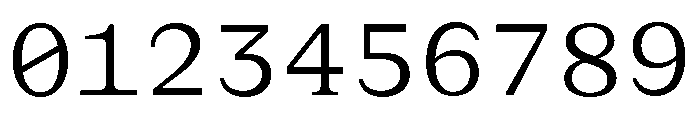 BLPylonMono Book Font OTHER CHARS