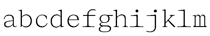 BLPylonMono ExtraLightMono FONT