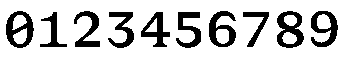 BLPylonMono Medium Font OTHER CHARS