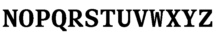 BLPylonMono Semibold Font UPPERCASE