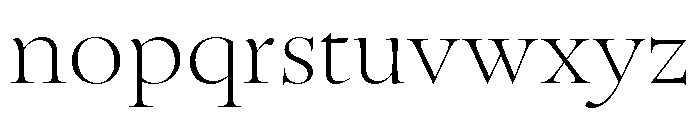 BLSometimesNeue Light Font LOWERCASE