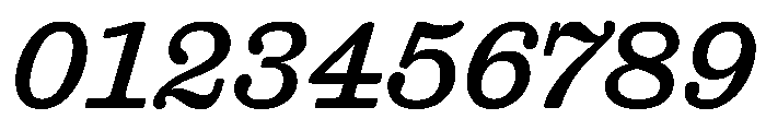 Blanchard Bold Italic Font OTHER CHARS