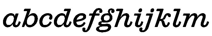 Blanchard Bold Italic FONT