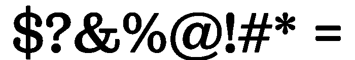 Blanchard Bold Font OTHER CHARS