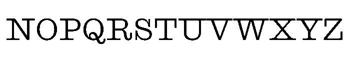 Blanchard Medium Font UPPERCASE