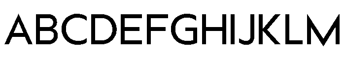 BlancheSans Regular Font UPPERCASE