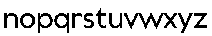 BlancheSans Regular Font LOWERCASE