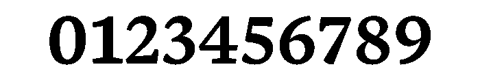 Blanco Bold Font OTHER CHARS
