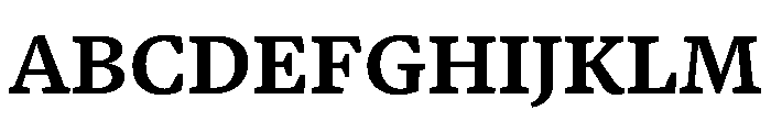 Blanco Bold Font UPPERCASE