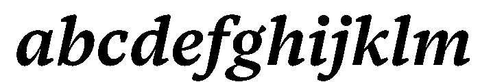 Blanco BoldItalic FONT