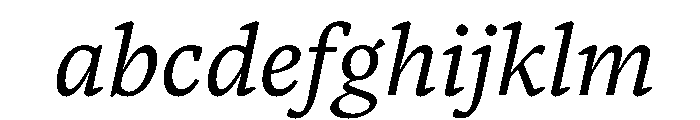 Blanco Italic FONT