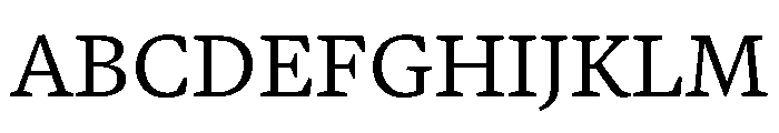 Blanco Regular Font UPPERCASE