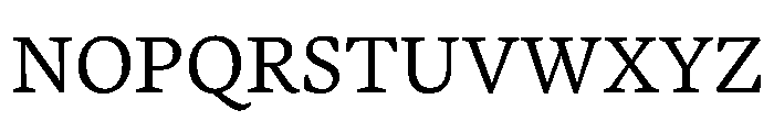 Blanco Regular Font UPPERCASE