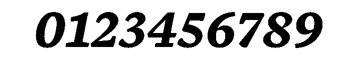BlancoExtraBold Italic Font OTHER CHARS