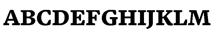 BlancoExtraBold Regular Font UPPERCASE