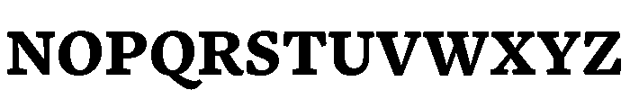 BlancoExtraBold Regular Font UPPERCASE