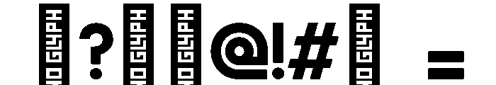Blanka Font OTHER CHARS
