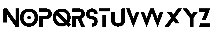 Blanka Font LOWERCASE