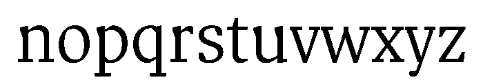Blatt Light Font LOWERCASE