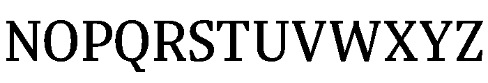 Blatt Normal Font UPPERCASE