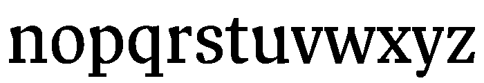 Blatt Normal Font LOWERCASE