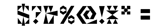 Blef Strong Font OTHER CHARS