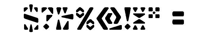 Blef Weak Font OTHER CHARS