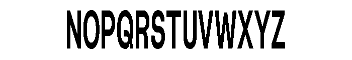 Blei Compressedbold Font UPPERCASE
