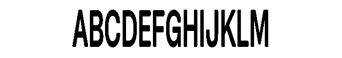 Blei Compressedinflatedbold Font UPPERCASE