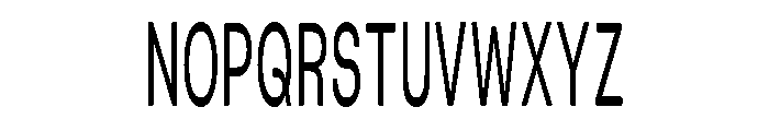Blei Compressedinflatedmedium Font UPPERCASE
