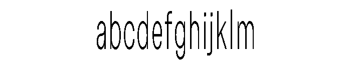 Blei Compressedlight FONT
