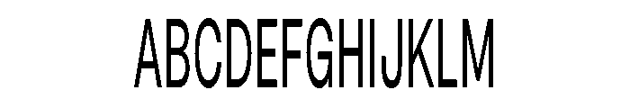 Blei Compressedmedium Font UPPERCASE