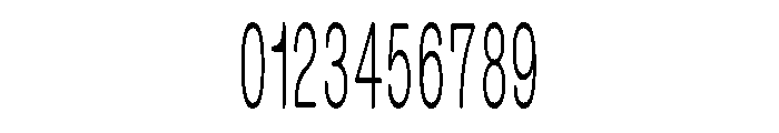 Blei Compressedroundedlight Font OTHER CHARS