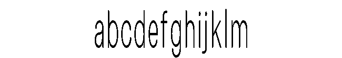 Blei Compressedroundedlight FONT