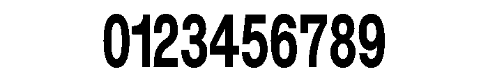Blei Condensedbold Font OTHER CHARS