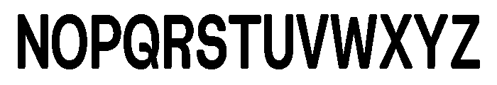 Blei Condensedinflatedbold Font UPPERCASE