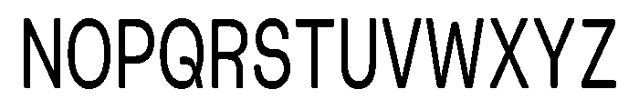 Blei Condensedinflatedmedium Font UPPERCASE